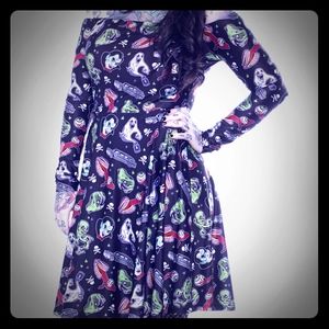 💚SOURPUSS💚 NWOT GHASTLY GHOULS DRESS 3XL